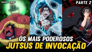 OS 10 JUTSUS DE INVOCAÇÃO MAIS PODEROSOS DE NARUTO - Parte 2