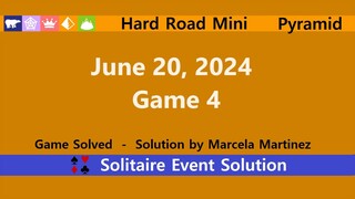 Hard Road Mini Game #4 | June 20, 2024 Event | Pyramid