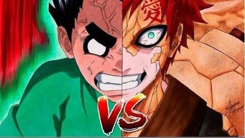 Gaara VS Eock Lee Epic Fight [AMV] 1080p