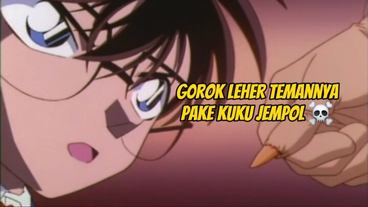 Kasus di Conan Ini Cuma Pakai Kuku Jempol Buat G0rok Leher Temannya‼️ ☠️