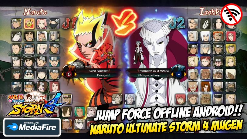 JUMP FORCE MUGEN ANDROID 2022  FULL 200 KARAKTER ANIME SUPER BATTLE STARS [ DOWNLOAD] - BiliBili