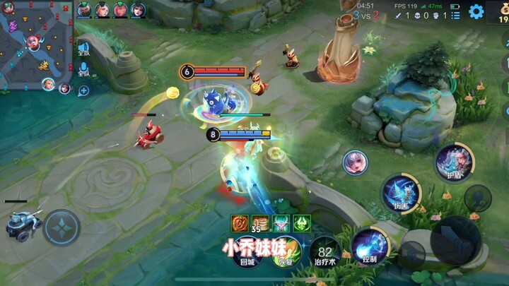 Teaching Xiao Qiao players how to play Lanling King—hunting down Xiao Qiao is even more fun than pla