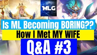 Is ML Becoming BORING? / Tank Jungle Meta? / How I Met My Wife | Little ML Guides #3
