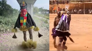 小伙的非洲烫脚舞，这赛道第一人看看是不是和原版有一拼？