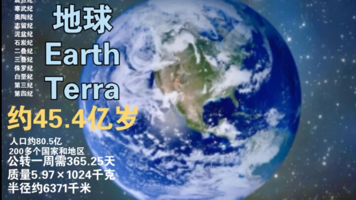 老迷途之子!!!!! 角色PV：地球
