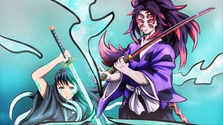 Hà Trụ Muichiro Vs Thượng Huyền Nhất Kokushibou - Trận Chiến Tạm Biệt Hà Trụ Demon Slayer