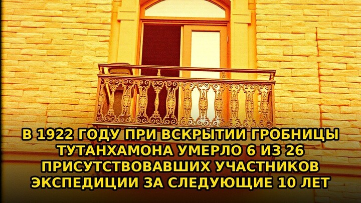 В 1922 году при вскрытии гробницы Тутанхамона умерло 6 из 26 #shorts