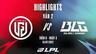 LGD vs BLG | Highlights - Game 2 | Tuần 6 Ngày 3 | LPL Mùa Hè 2022