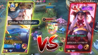 MANUSIA 1/2 NATAN GLOBAL VS MANUSIA 1/2 FREYA GLOBAL? MLBB