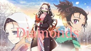 Nezuko「AMV」Diamonds