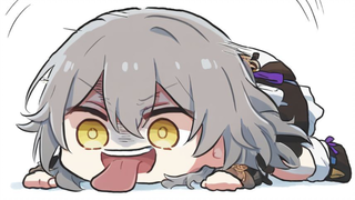 The child is silly but cute 😊