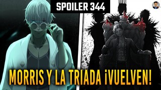🛑 BLACK CLOVER 344 SPOILER 🛑 | EL REGRESO DE MORRIS Y LA TRIADA OSCURA ¡EL FUTURO ESTÁ CAMBIANDO!