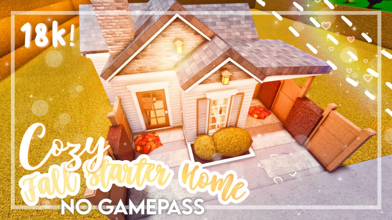 Bloxburg - Cozy Tiny House Speedbuild (no gamepasses) 