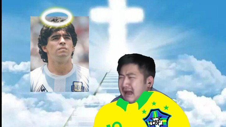 Football King Pelé Reunites with Maradona in Heaven