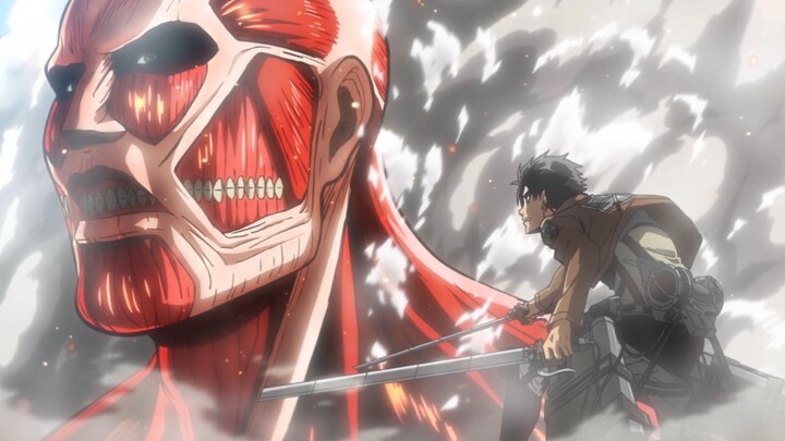 [Sistem loncatan 60 frame/1080p/AMV] Wings of Freedom Attack on Titan *k loncatan pembakaran ting