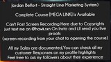 Jordan Belfort - Straight Line Marketing System Course Download