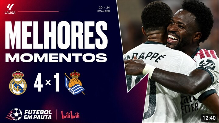 REAL MADRID 4 X 1 REAL SOCIEDAD | LALIGA 26/27
