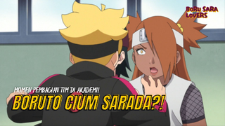 Boruto Cium Sarada?! Momen Pembagian Tim di Akademi Ninja! | Boruto Sub Indo