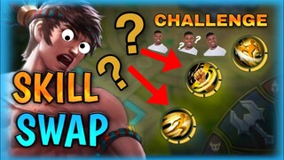 CHANGE SKILL POSITION CHALLENGE USING CHOU! (NAHIRAPAN AKO) • Chou Gameplay #9