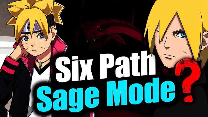 Boruto Six Path Sage Mode Kullanabilir mi? | Boruto'nun MUAZZAM Gücü! - Boruto Teori