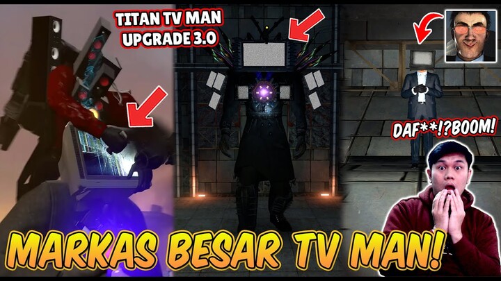 AKU PERGI KE MARKAS BESAR TV MAN & MENEMUKAN TITAN TV MAN UPGRADE! Aku Orang Pertama Yang Melihatnya