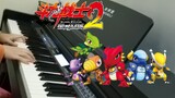 Sampul piano OP lagu tema "Dragon Warrior 2"! "Evolusi Kuat!" Lawan naga itu! 》 【Carmen】