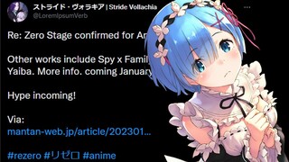 Re Zero Season 3 Pretty Much Confirmed???