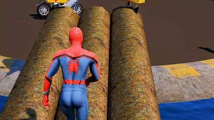 GTA 5 Epic Water Ragdolls | Spider-Man Jumps / Fails #gta #سبايدرمان #gta5#spiderman