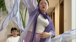 大家端午安康！今天我俩算是女才男貌了吧，古典舞我手拿把掐#跳舞#古典舞