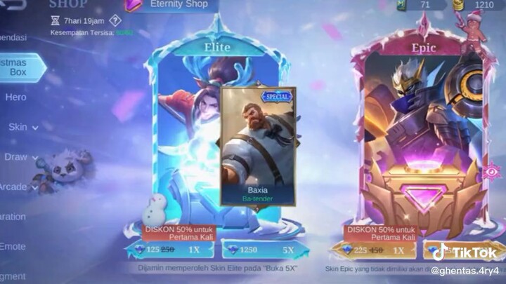 kalian dapat skin apa