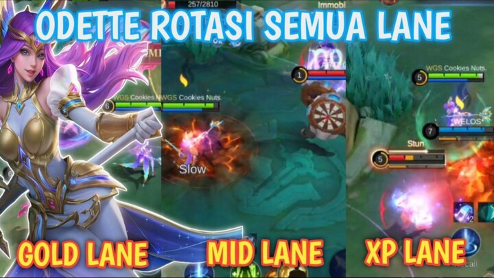 ODETTE ROTASI KE SEMUA LANE ! RATA SEMUA LANGSUNG !