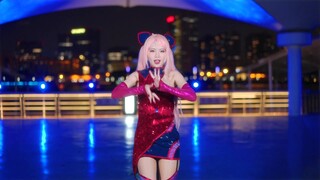 [Zhong Lanzhu cos flip] Versi lengkap lagu Night Pearl flip (イエミンジュ) Keluar dengan hal yang nyata!