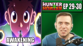 GON TESTS HIS NEW ABILITIES | Hunter x Hunter Episode 29 and 30 REACTION