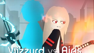 【 Stickman 】โรงละครต่อสู้ Vlizzurd กับ Airis (โดย Vlizzurd)