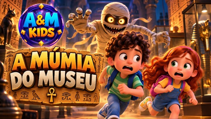 A Múmia do Museu | Alegria & Mistério Kids | Animação Infantil em Português