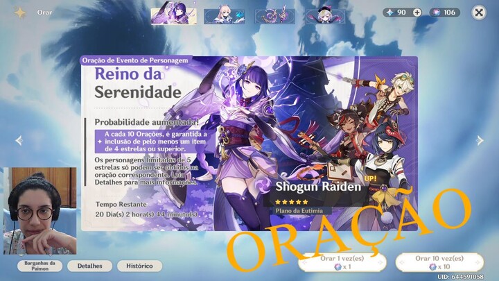 oração pela shogun raiden 9 de março 2022