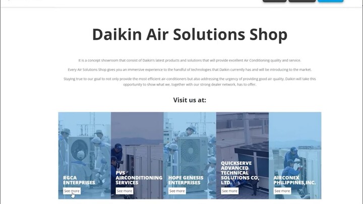 Know what type of aircon you need with Daikin Air Solutions Shop