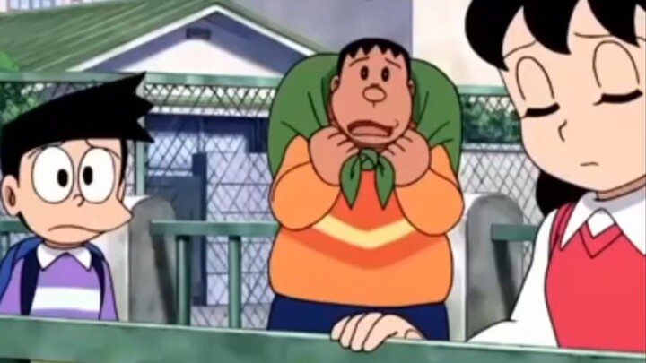 mereka sedih mendengar apa yang terjadi dengan nobita
