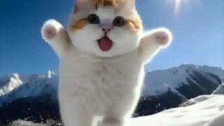 The happy little eyes are so cute!