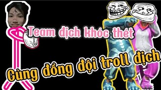 Chú Xám cùng đồng đội đi troll địch trong FreeFire | Chú Xám #shorts