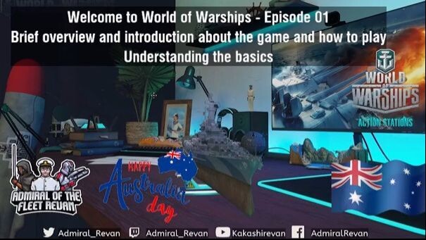 [Admiral Revan] Tutorial Video - First time on World of Warships?