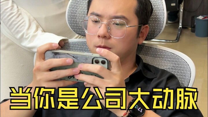 当你是公司大动脉