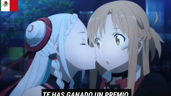 ยูโนะจูบอาสึนะ มาตราส่วนเซา Kisses Anime Yuri