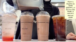 Cafe Vlog | Americano and Deep choco latte #cafevlog