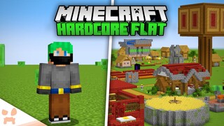 I Survived 100 Days In Minecraft Hardcore Superflat