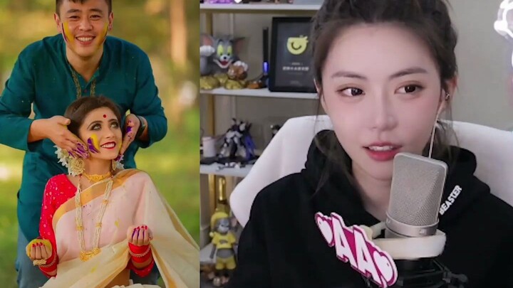 周姐看刘墉和印度女神合照，眼神中透露出羡慕的眼光