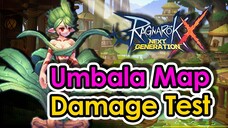 [ROX] All White Equip Damage Test On Umbala Map Monster. Longbow Rogue OP After Update?? | KingSpade