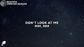 Christina Aguilera - Beautiful (Lyrics) (sped up + reverb)