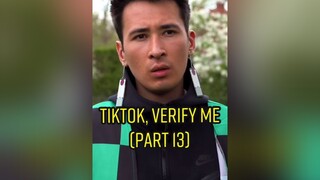 TikTok, Verify Me (Part 13) anime demonslayer tanjiro naruto akatsuki manga fy