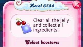 Candy Crush Saga Indonesia : Level 6734